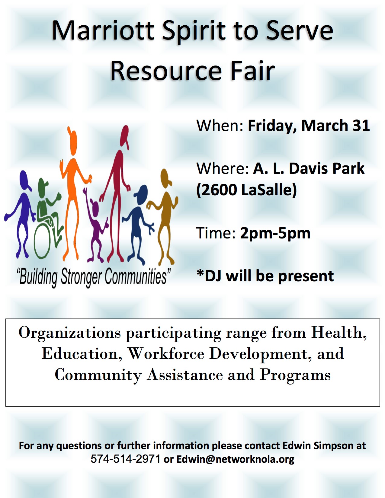 Marriott Resource Fair Flyer | Welcome to Susan G. Komen New Orleans